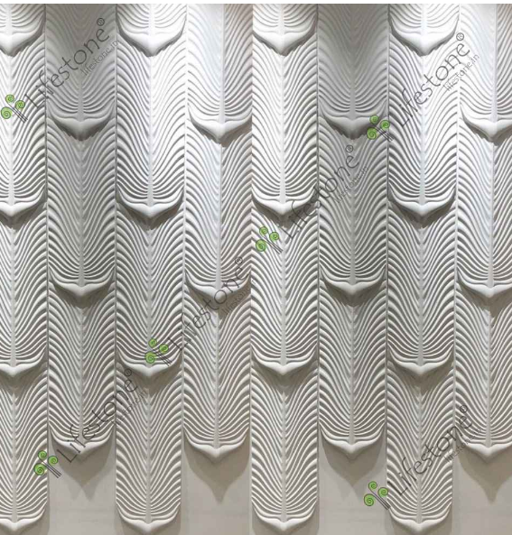 Hunt Mint Feather Mural