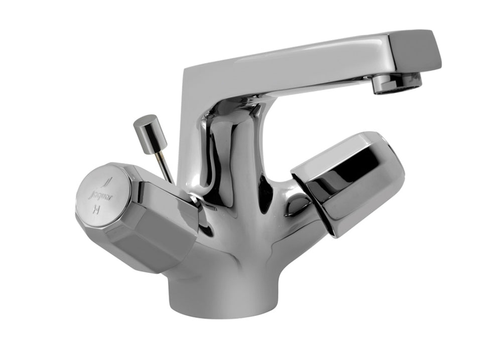 CENTRAL HOLE BASIN MIXER WITH POPUP WASTE SYSTEM (COP-CHR-169BPM)