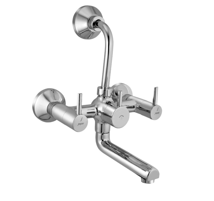 WALL MIXER WITH PROVISION FOR OVERHEAD SHOWER-CHROME (FLP-CHR-5273PM)