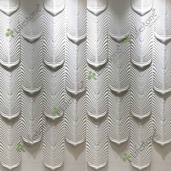 Hunt Mint Feather Mural