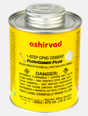 1 Step CPVC Yellow Medium Solvent Cement