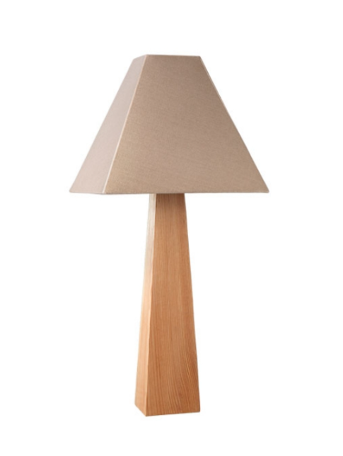 PYRAMID BASE TABLE LAMP