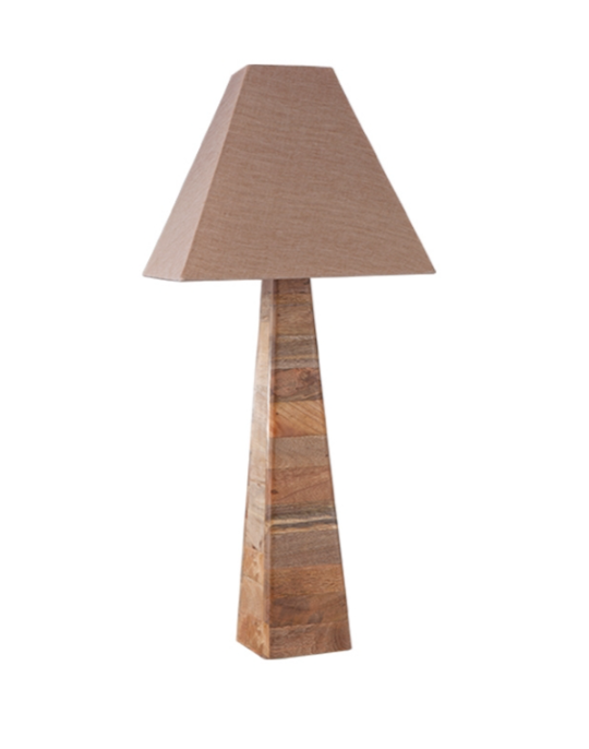 1 LT FABRIC SHADE TABLE LAMP