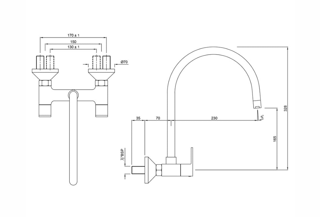 SINK MIXER ( LYR-CHR-38309).