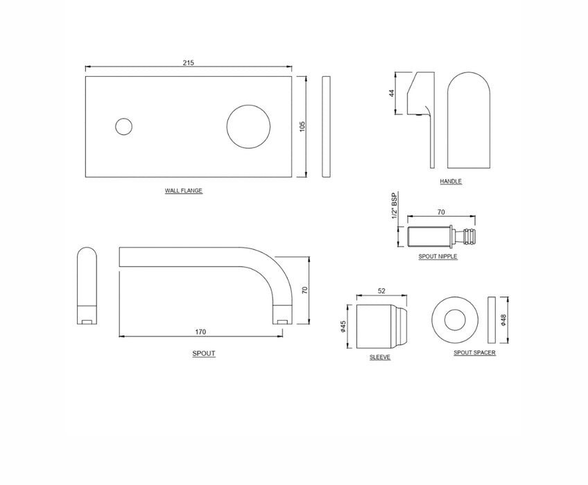 EXPOSED PART KIT (FUS-CHR-29233NK).