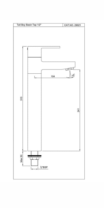 PILLAR COCK (FUS-CHR-29021)