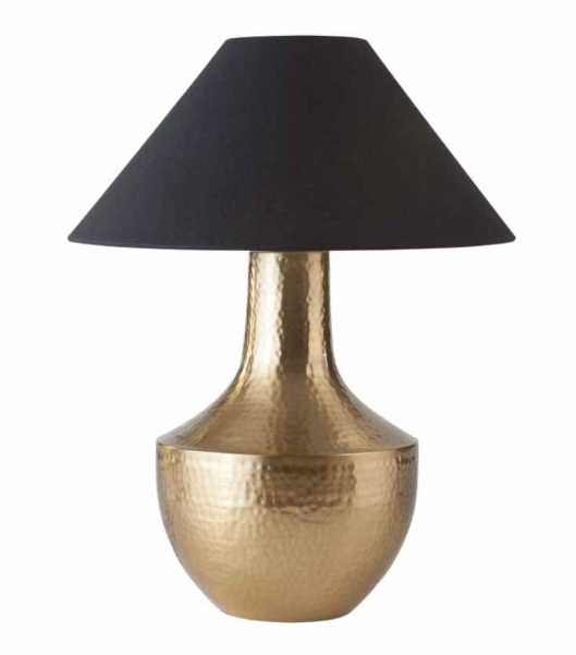 HAMMERED PATTERN TABLE LAMP