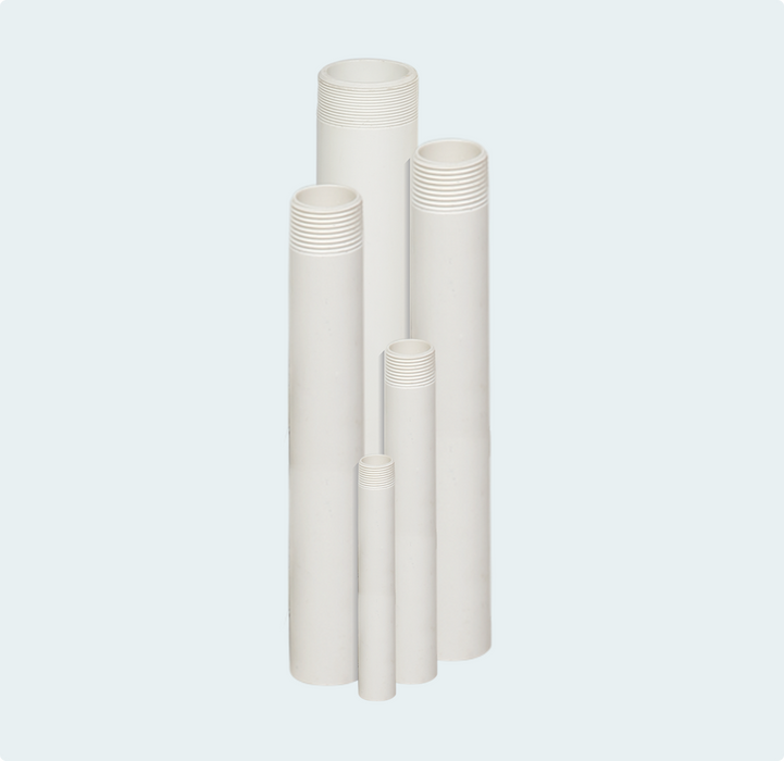 UPVC High Pressure ASTM Threaded Pipes