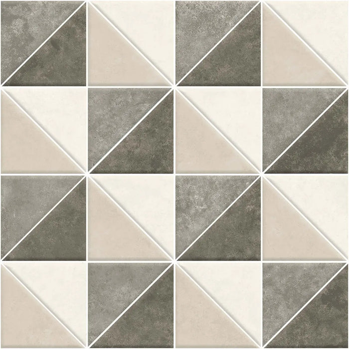 BDF Triangle Mosaic Grey HL FT