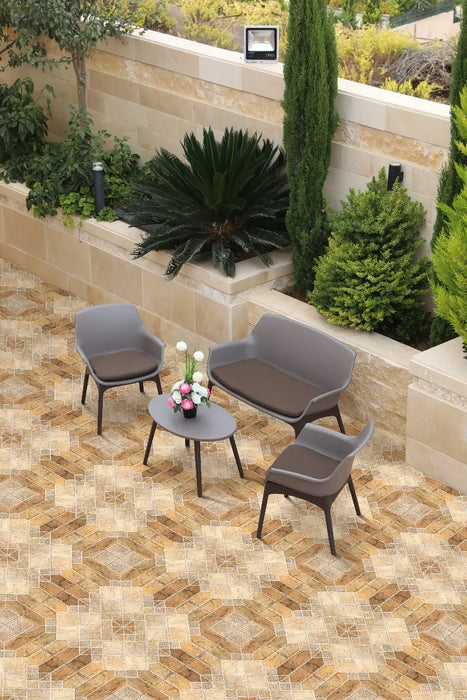 TL Geometric Beige